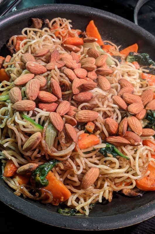 Almond Noodles